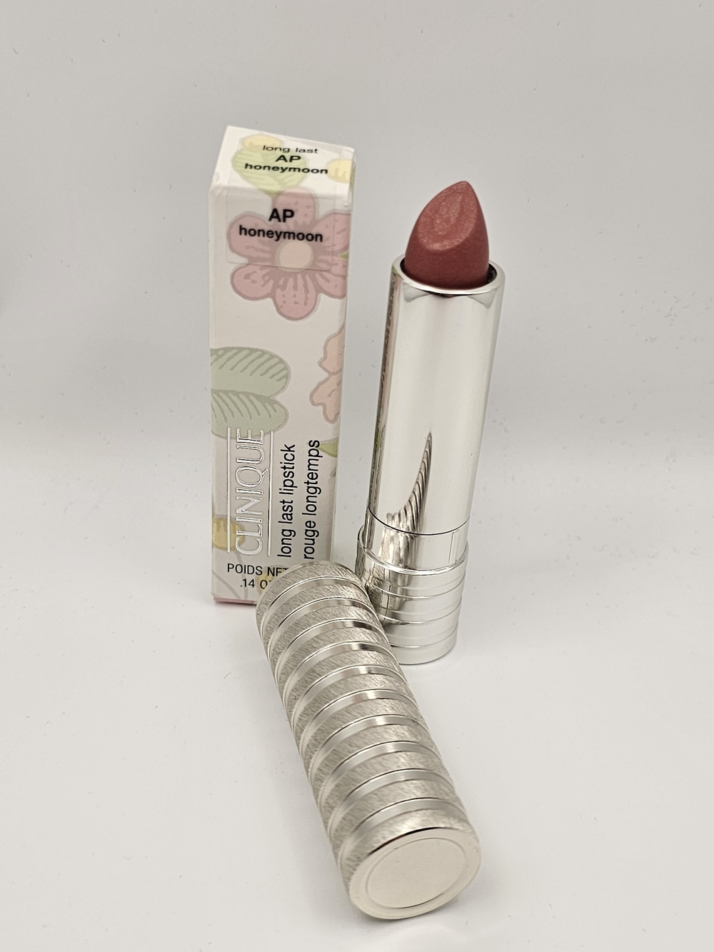 NEW Clinique Long Last Lipstick - AP Honeymoon Pink